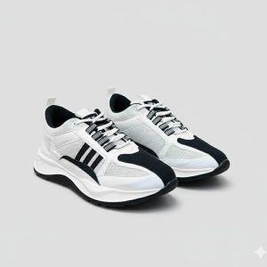 Super premium quality( white)sneakers rubber sool.
