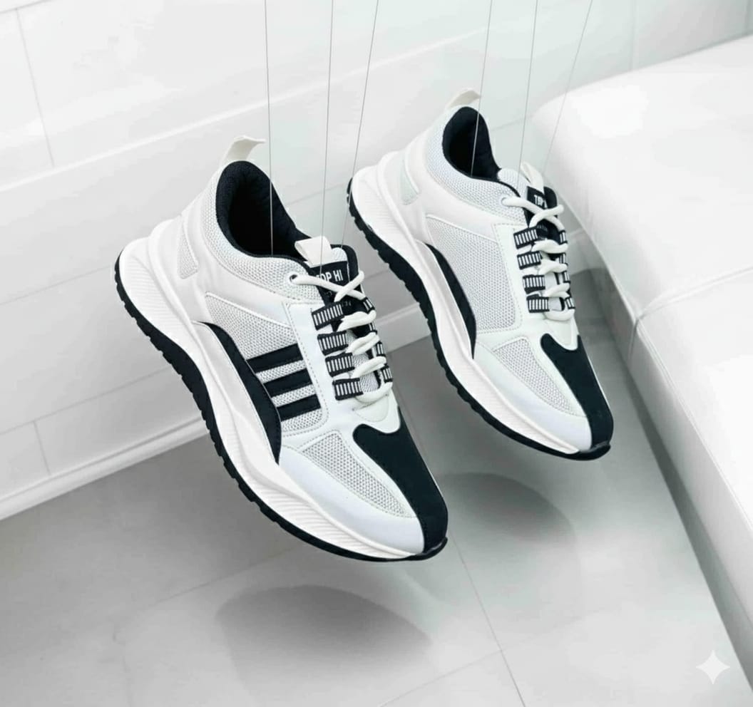 Super premium quality( white)sneakers rubber sool. - Image 3
