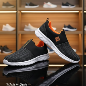 slip on new balance sneakers (black) colour export quality lightweight shoes for men.