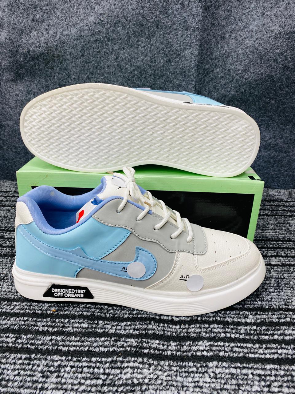 Air Light Blue Sneakers - Image 2