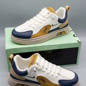 VANGUARD brown sneakers lace free premium shoes for men.