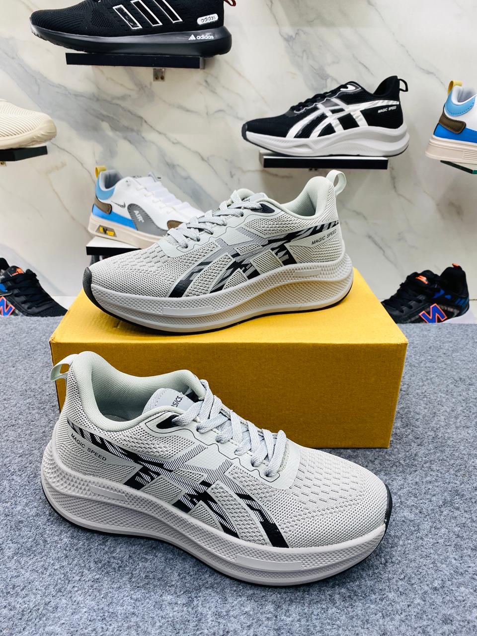 CLASSICAL Asics magic speed-(grey) edition - Image 3