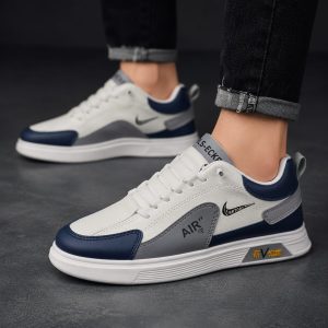 BANGUARD white (ash )new sneakers lace free premium shoes for men.