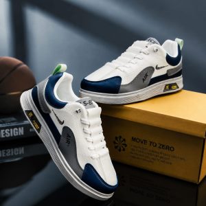 BANGUARD white (ash )new sneakers lace free premium shoes for men.
