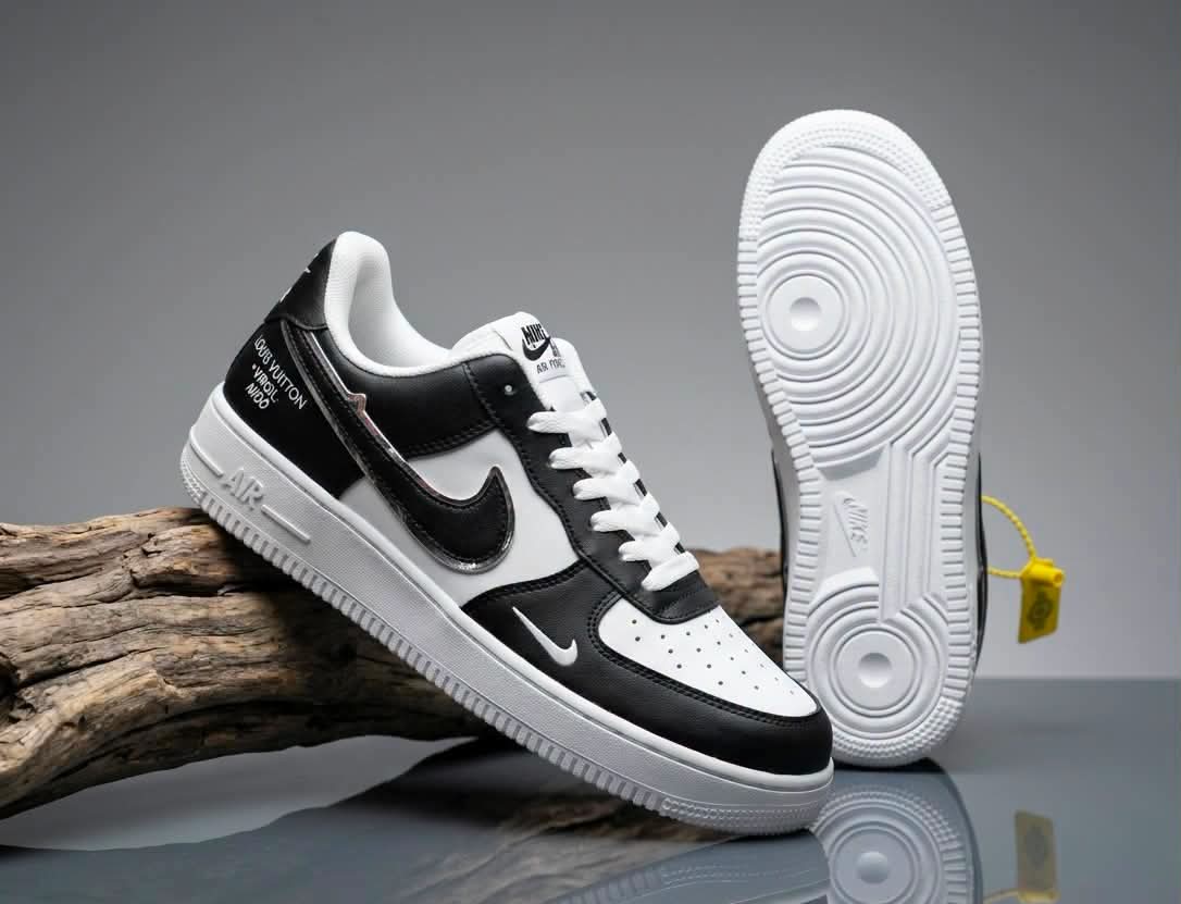 Black premium air black sneakers lace UP premium shoes for men.
