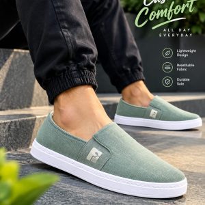 AERO FLEX slip on ash finelook design rubber sool sneakers for men.